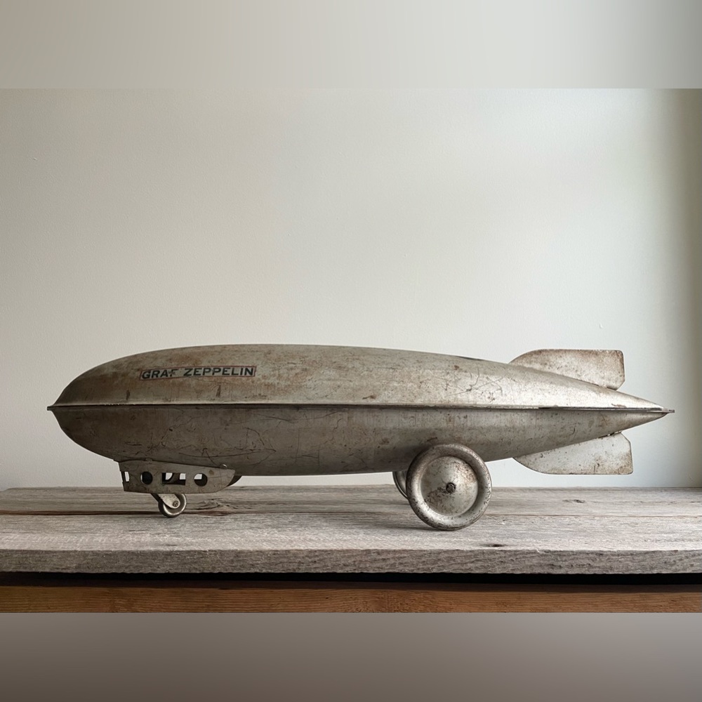 Graff Zepplin Pull Toy - 1930s